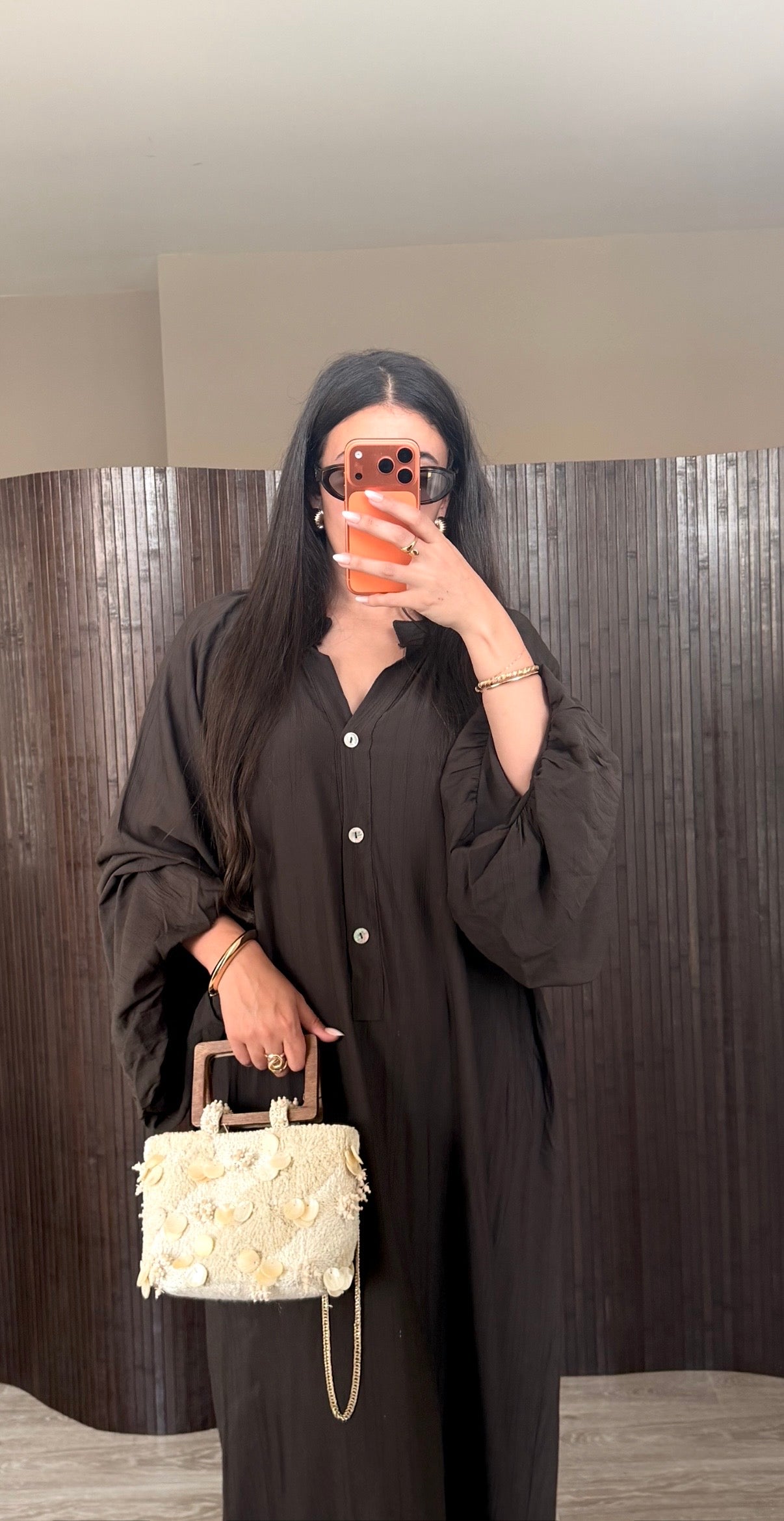 ROBE HANA MARRON