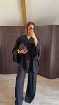Ensemble japonais Noir