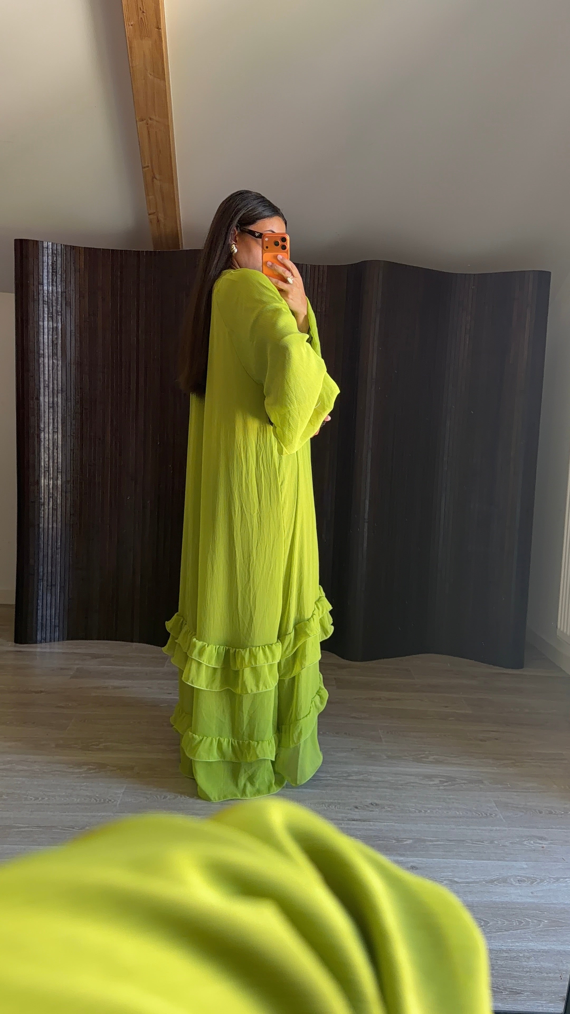 Robe olive