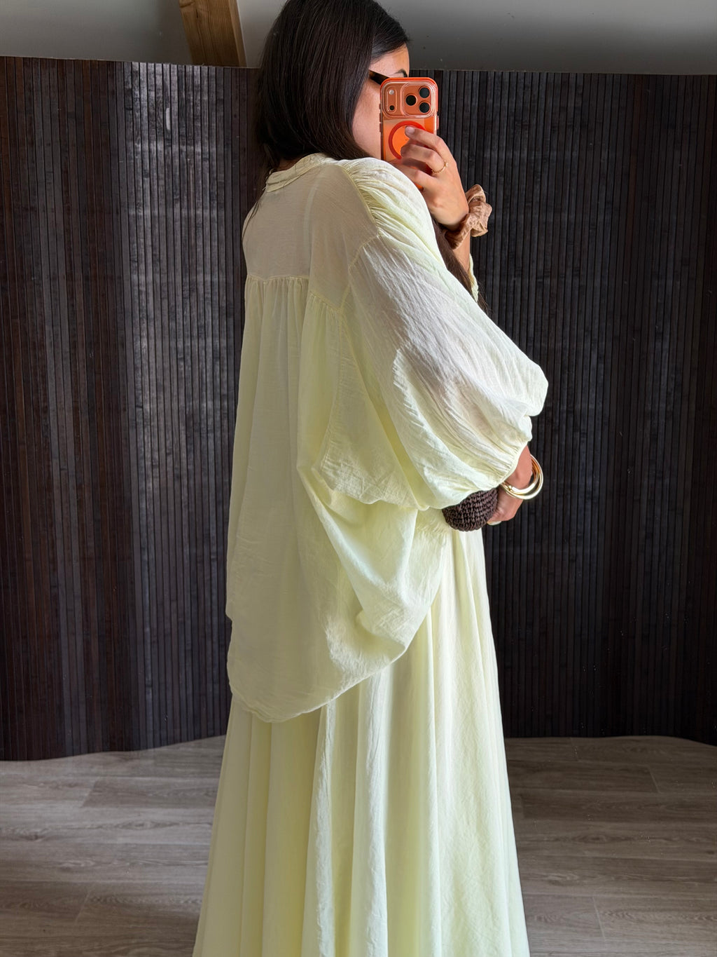 Ensemble Alma Jaune citron pastel