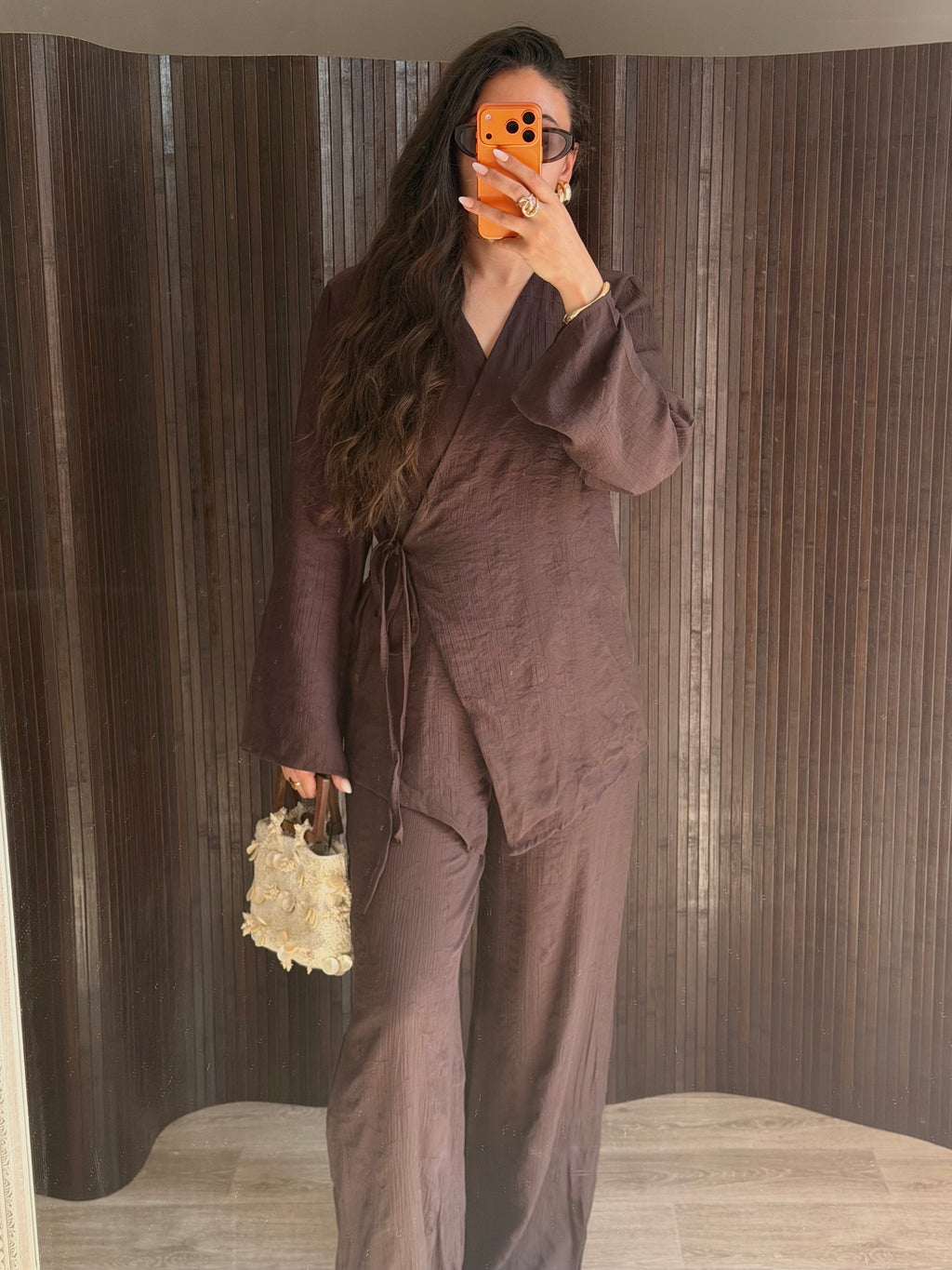 ENSEMBLE ILANA NOUÉ MARRON