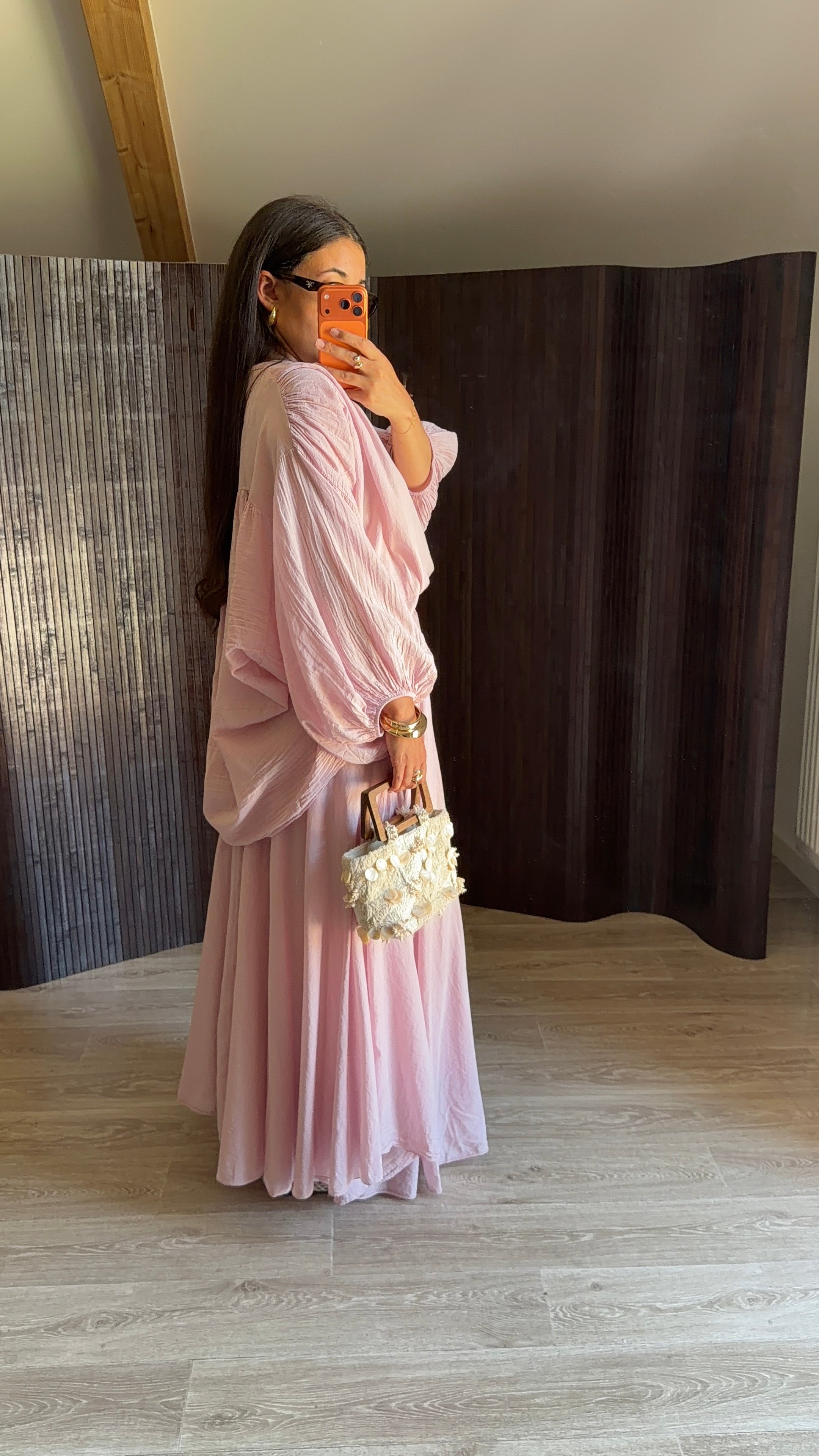Ensemble jupe & chemisier Alma Rose