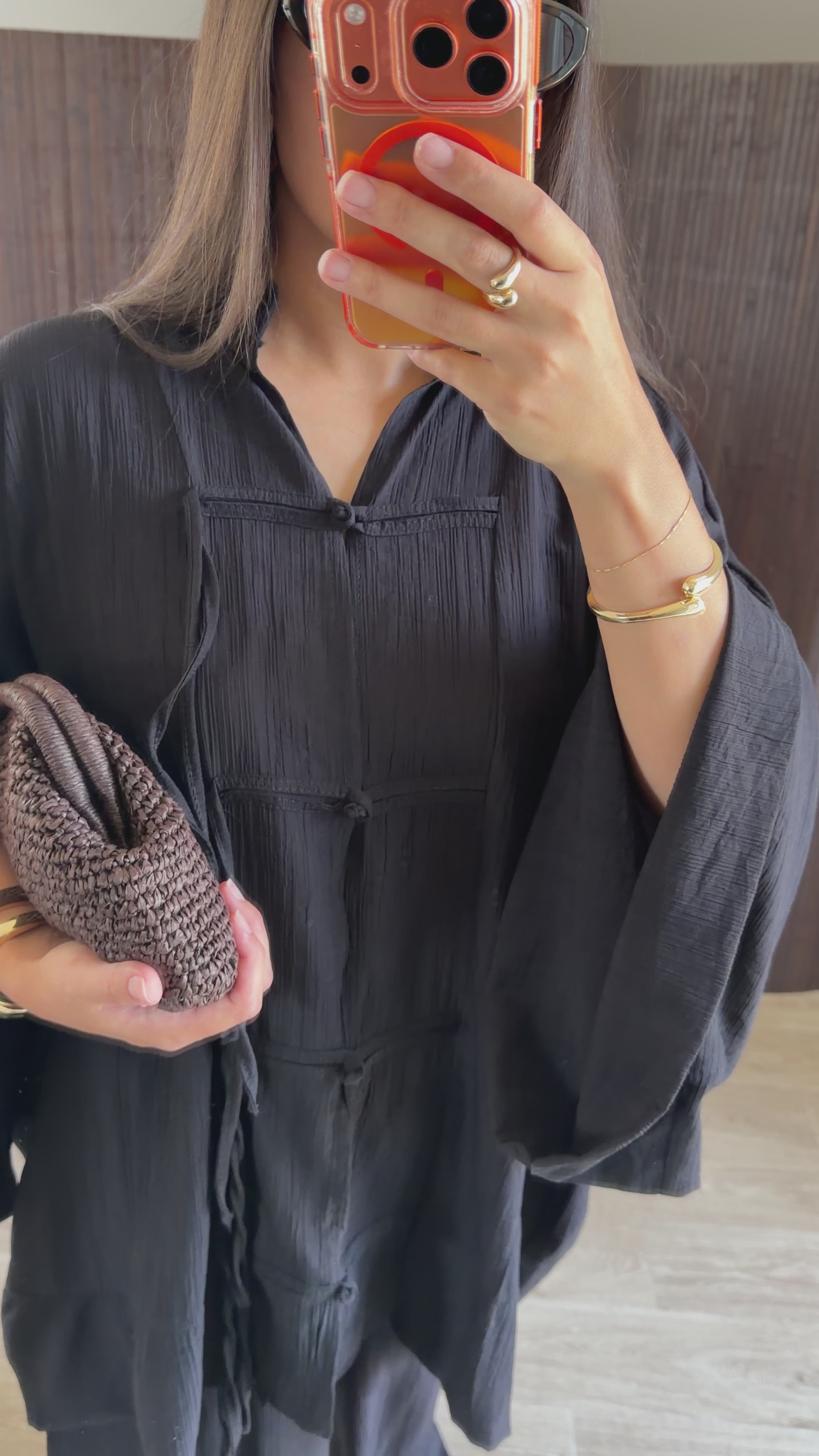 Ensemble japonais Noir